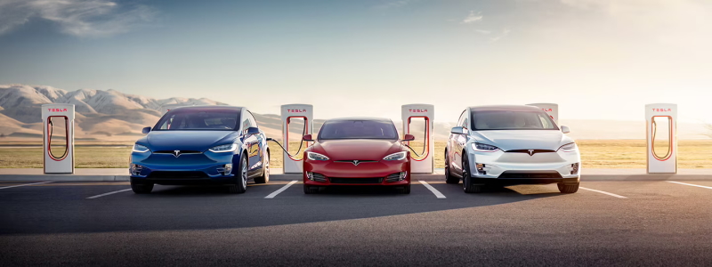 cargadores de autos eléctricos de Tesla