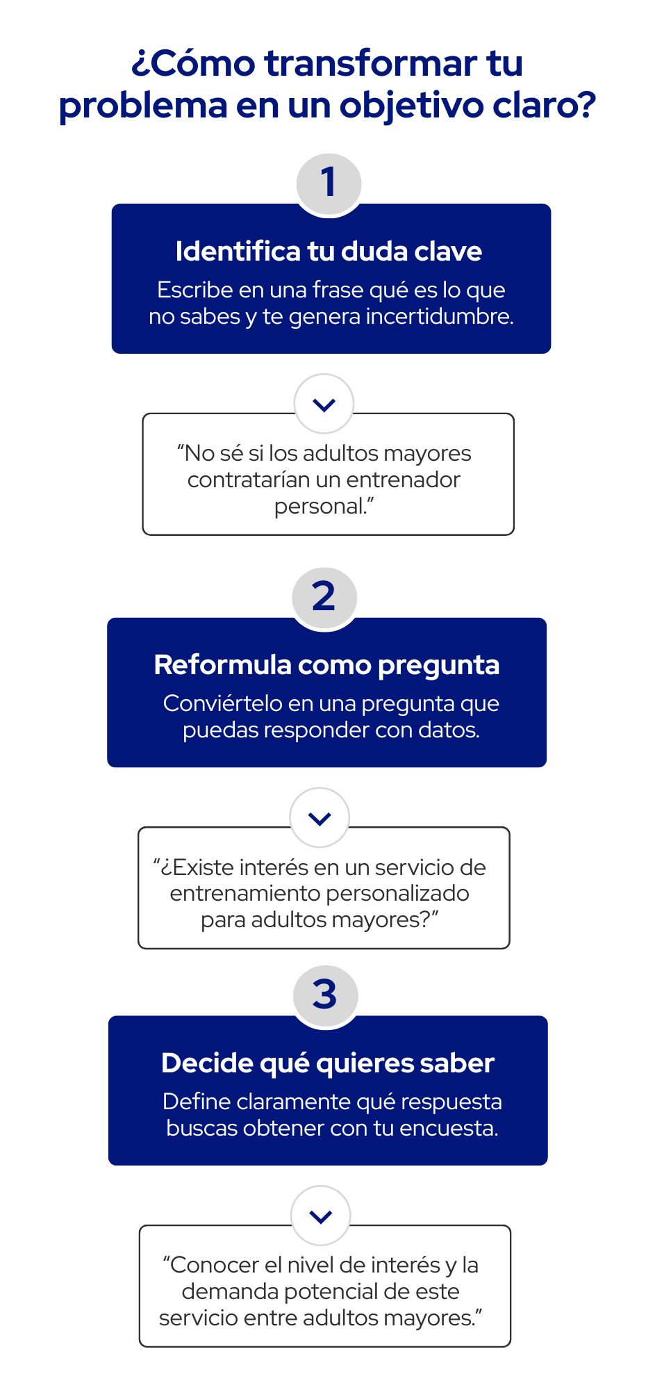 Ejemplo de formulación de objetivos